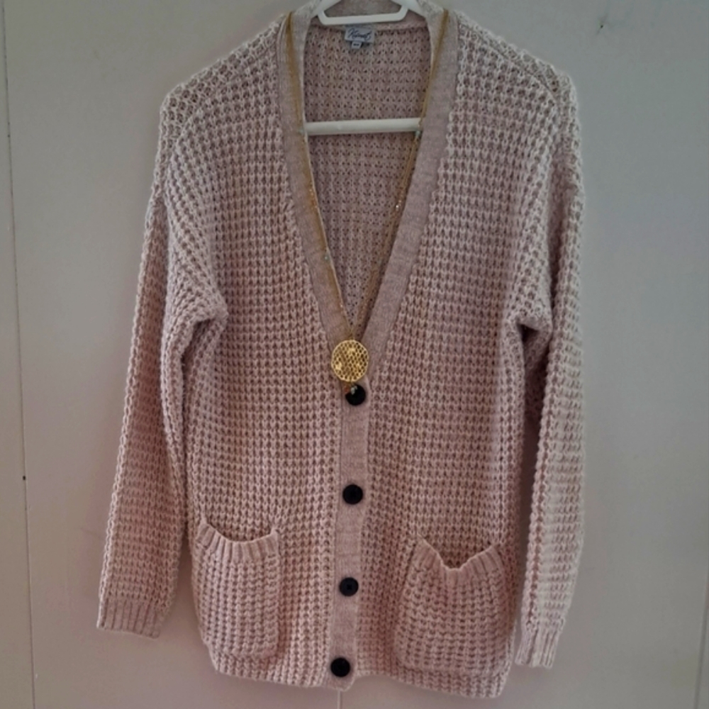 Kismet cotton blend sweater Tan - Picture 2 of 4